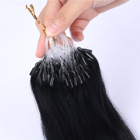Short Hair - Micro loop hair extensions