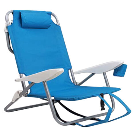 Silla de Playa con Bolsa Nevera - Silla de Playa Plegable para Exterior con Compartimento Isotérmico for sale at factory direct price