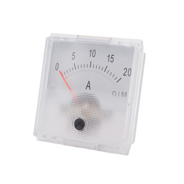 AC 0-20A Current Testing Analog Panel Meter Ammeter Square 