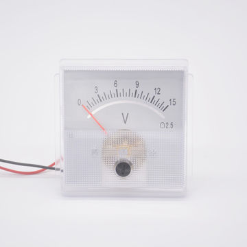Buy Wholesale China Ac Dc Analog Panel Voltage Meter Pointer Type