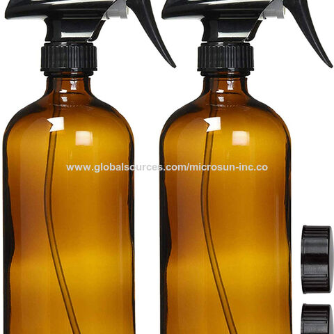 Buy Wholesale China Glass Spray Bottles, For Cleaning Solutions, Hair,  Essential Oils, Plants - Trigger Sprayer For Home + Hotel + Restaurant, Oem  Odm & 16 Oz Amber Glass Spray Bottle at USD 1