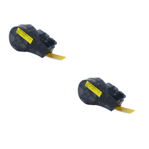Promoción de cinta de etiquetas de vinilo de alta adherencia M21-750-595, compatible con cartuchos Brady para impresora BMP21-PLUS, alta calidad garantizada. for sale at factory direct price