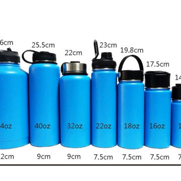 18/8 Stainless Steel Wide Mouth Thermos 32oz Hydro Water Vacuum