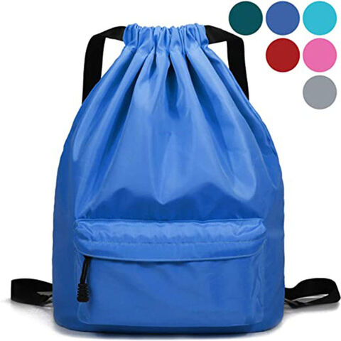Mochila con Cordón, Bolsa de Cuerdas, Saco de Cinch, Nylon Resistente al Agua para Gimnasio, Compras, Deporte, Bolsa de Yoga for sale at factory direct price