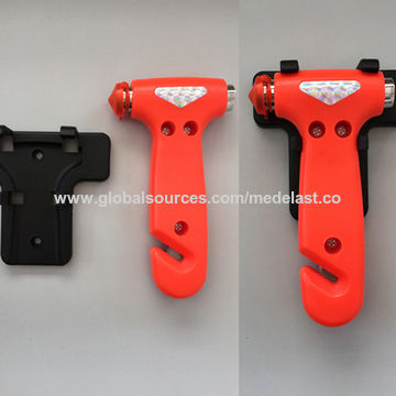 Car Safety Hammer With Car Window Glass Hammer Breaker And Safety