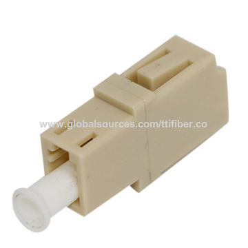 Buy Wholesale China Lc Upc Om2 Fiber Optic Adapter, Simplex Without ...