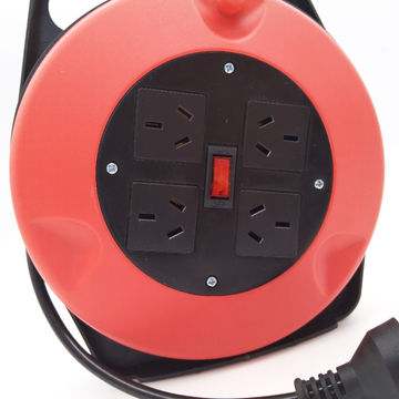 Argentina Type 10m Mini Cable Reel Extension Socket, Electric