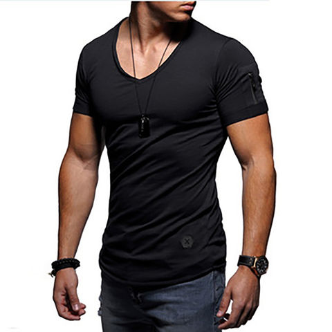 Camisetas negras best sale al por mayor