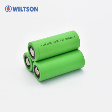 China LIFEPO4-4000mAh 3.2V cell 26650 with long life cycle on Global ...