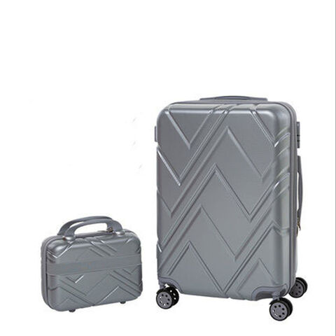 Equipaje con ruedas de 14+20 pulgadas de alta calidad y precio de fábrica para hombres y mujeres. Juego de maletas de mano de PP for sale at factory direct price