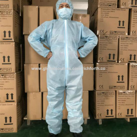 Chirurgische Einweg-Schutzkittel, medizinischer Schutzanzug mit FDA-, CE- und EN 14126-Zertifizierung for sale at factory direct price