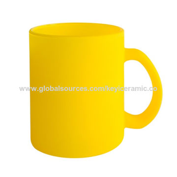 Frosted Glass Sublimation Mug - 11oz.