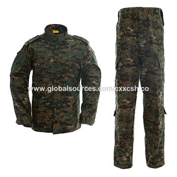 China Digital Woodland Camouflage ACU Military Uniform on Global ...