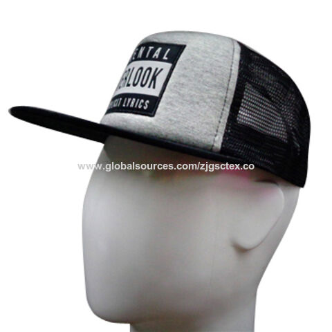 Gorra de visera plana, gorra snapback, gorra de esponja, gorra de malla
