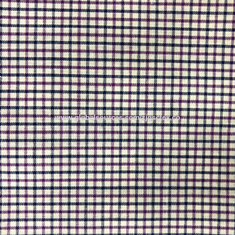 plaid shirt fabric