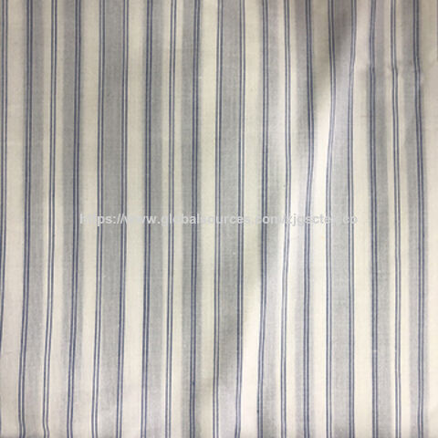 Fabricante + 100% Algodão + Roupa de trabalho + Tecido listrado for sale at factory direct price