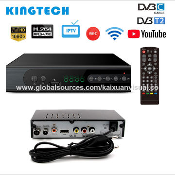 Buy Wholesale China Popular Dvb-t2/c Receiver H.264 Decoder Support ...