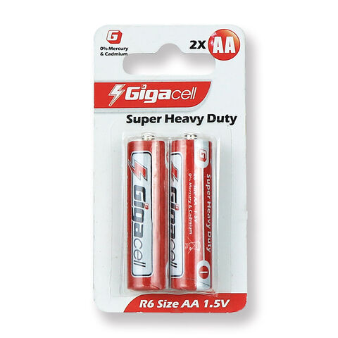 Factory Supply Carbon Zinc Aa Size 1.5v R6-pvc Jacket Battery - Buy ...