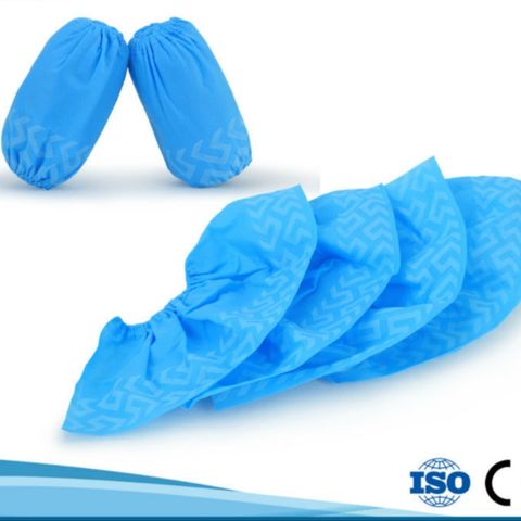 Disposable Plastic Anti Dust Nonskid Non-Woven Shoe Cover - China Shoe Cover  and Shoes Cover price