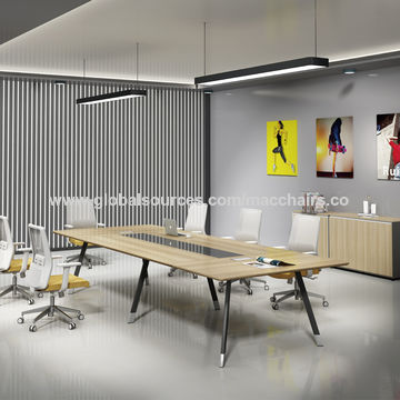 Global Sources Conference Table Meeting, Modern Small Conference Table