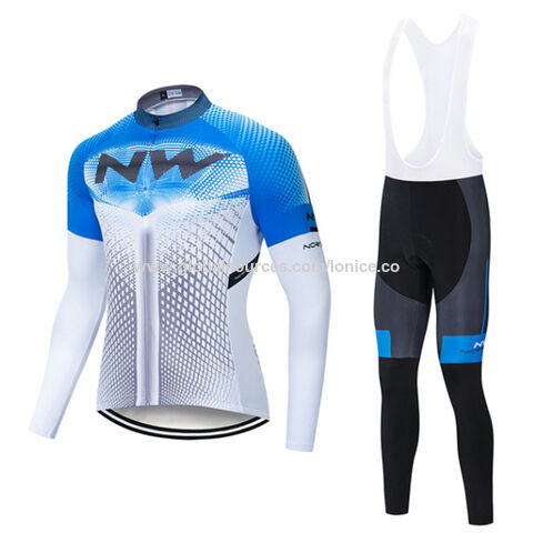 LONICE Radsport-Sweatshirt + Herren Langarmjacke mit Rückentaschen, Mountainbike-Trikot mit Tasche
