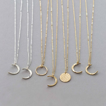 Moon Tiny Charms Necklace