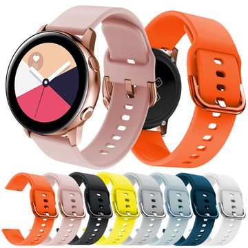 Correa de silicona activa para Samsung Galaxy Watch Active2 - Pulsera deportiva de repuesto for sale at factory direct price