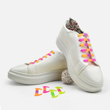 Buy Standard Quality China Wholesale Sent Charm Lazy Elastic Silicone Shoelaces  No Tie Colorful Funny Shoe Laces For Kids $0.72 Direct from Factory at  Dongguan Sent Charm Industrial Co.Ltd