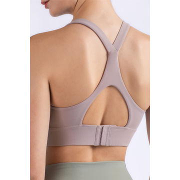 Buy Standard Quality China Wholesale Racerback Sports Bras For Women Back  Closure Yoga Bra With Removable Pads $6.85 Direct from Factory at Xiamen  Forisun Trade Co. Ltd