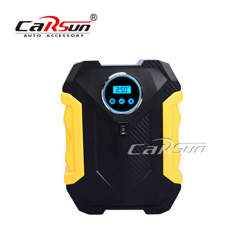 Carsun - Compresseur électrique portable - Banque d'alimentation