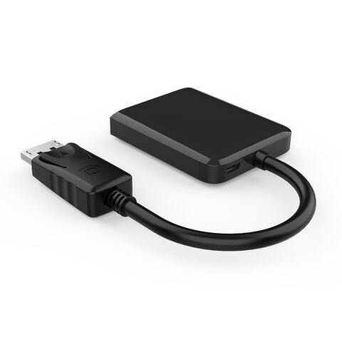8K MST Video Adapter DisplayPort 1.4 auf Dual DisplayPort 1.4 + Micro USB Strom Splitter for sale at factory direct price