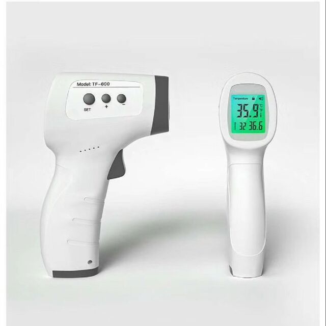 مسدس حرارة بالأشعة تحت الحمراء لمسح درجة حرارة الجسم والجبهة للبيع بسعر رائع for sale at factory direct price