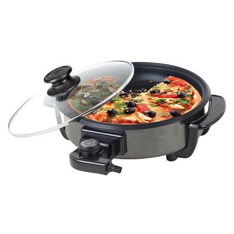 Buy Wholesale China Electric Pizza Pan,pizza Grill, 1500w, Non-stick  Cooking Surface, Adjustable Temperature Control & Electric Pizza Pan at USD  7.5