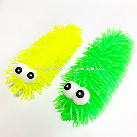 Toy Up Light Caterpillar Puffer Sensory Caterpillars Toys Fidget Kids Led  Squeeze Stretchy Worm Luminous Flashing Glow String - AliExpress