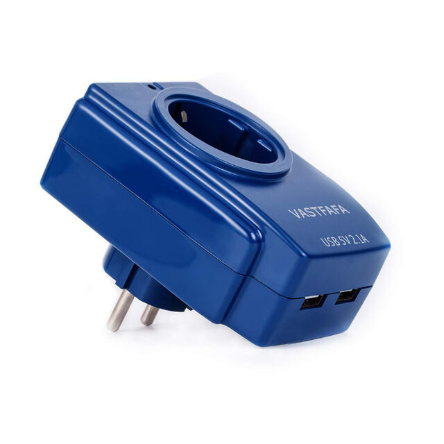 Internationaler Reiseadapter Europa Deutschland mit 5V 3.1A USB