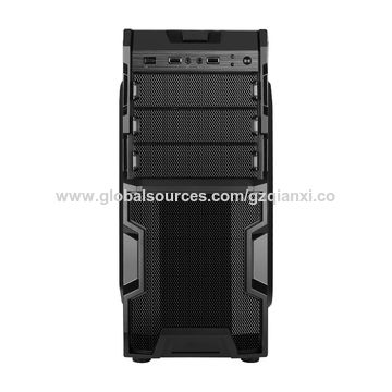Import Chinese Computer Case 930 PC CASE WITH Black panel and black mesh, COMPUTER CASE CHASSIS ...