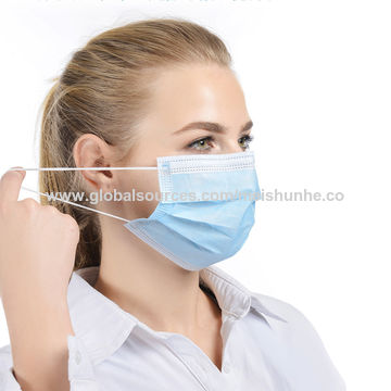 Masque Facial Jetable FDA CE 95 3 Plis avec Boucle d'Oreille Confortable - Vente en gros de masques de protection for sale at factory direct price