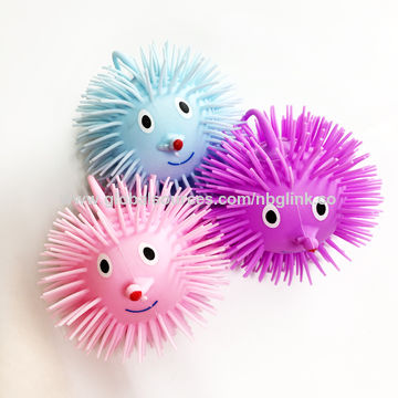 Soft Tpr Yoyo Ball Light Up Rubber Custom Squeeze Toy