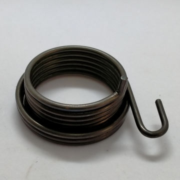 Spring With Plate Plate Spring with Oxide Black Surface Finish, Made of Steel, Customized ...