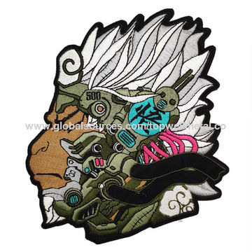Anime Iron on Patches Wholesale Custom Embroidered Patch Car for Clothing -  China Custom Patches and Patches price