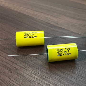 Axial Film Capacitor From 0.01uf To 25uf With 250/400/630