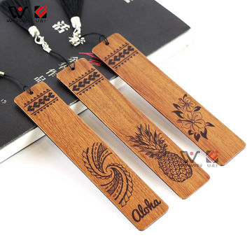 Buy Wholesale China Handmade Custom Wooden Bookmark Vintage
