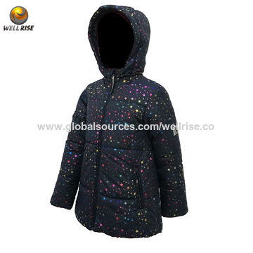 polka dot ski jacket