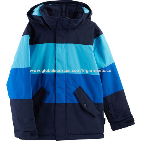 boys insulated waterproof jacket