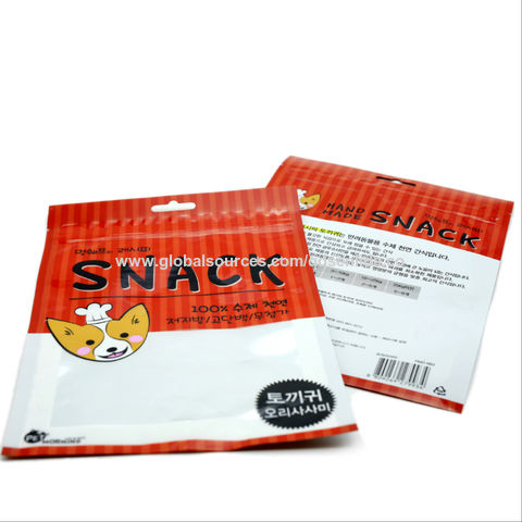 Buy Wholesale China Custom Printing Zipper Lock Transparent Window Pet  Snake Food Packaging Bag Pouch With Euro Hole & Zipper Lock, Pet  Food,Plastic,Packaging Bag At Usd 0.035 | Global Sources