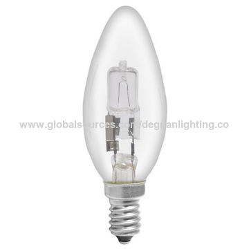 12x Kosnic 42W ES E27 Clear Halogen Saver Candle Capsule Light Bulb Lamp Job Lot