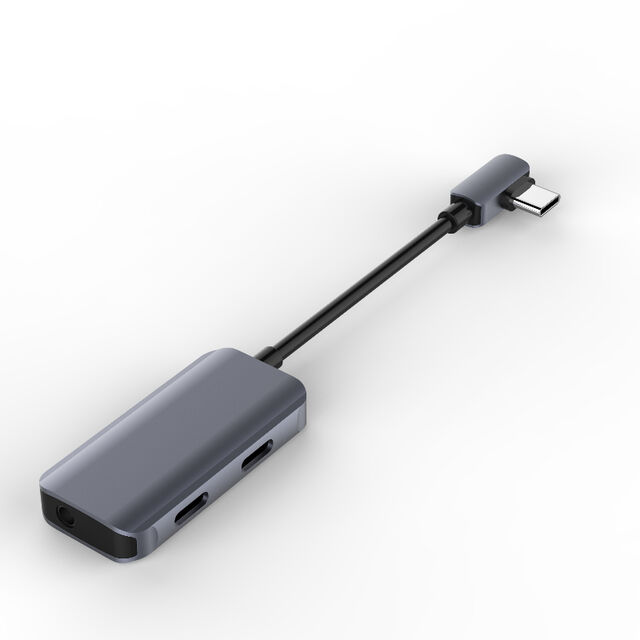 Adaptateur USB-C vers écouteurs avec charge rapide et DAC intégré