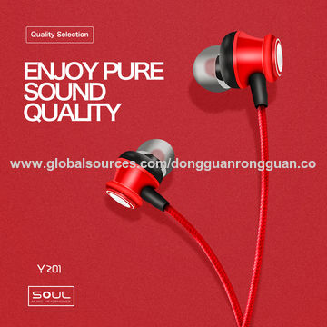Wired Stereo Neckband Earphone Headset 