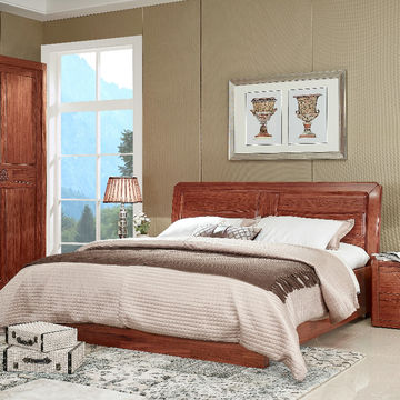 Tintan Furniture Ebiara Modern solid wood Bedroom three-piece, Bedroom ...