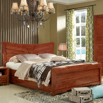 Buy Wholesale China Tintan Furniture Ebiara Modern Solid Wood Bedroom ...